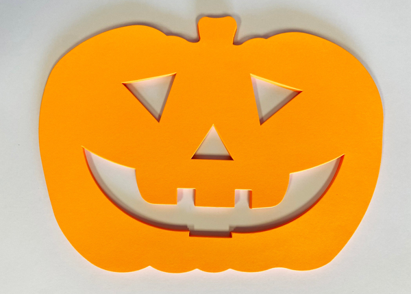 Jack O Lantern Bright Neon Single Color Super Cut-Outs