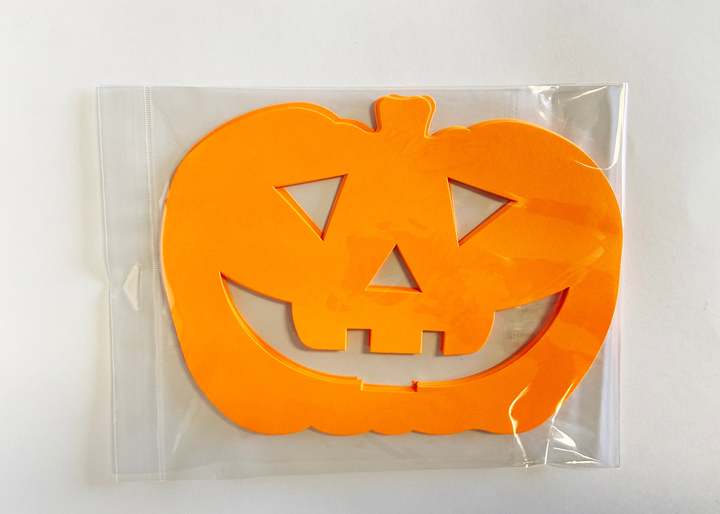 Jack O Lantern Bright Neon Single Color Super Cut-Outs - 2