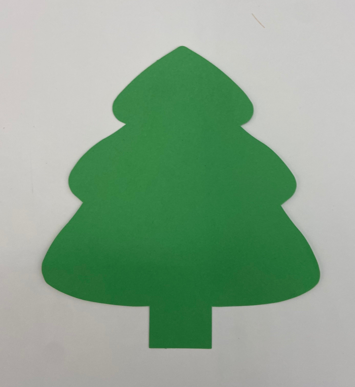 Large Single Color Cut-Out Evergreen - 6