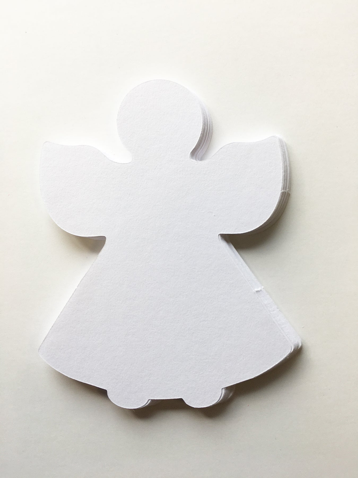 Large Single Color Cut-Out Angel - 3