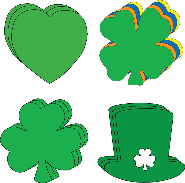 Small Cut-Out Set St. Patrick's Day