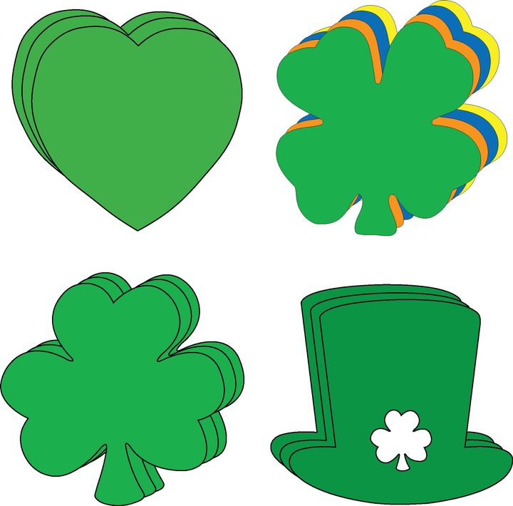 Large Cut-Out Set St. Patrick's Day