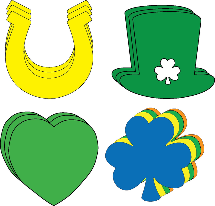 Small Cut-Out Set Irish Charm