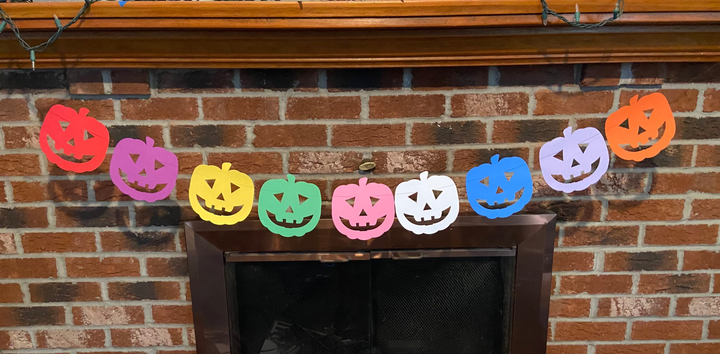 Jack-o-lantern Assorted Color Creative Cut-Outs