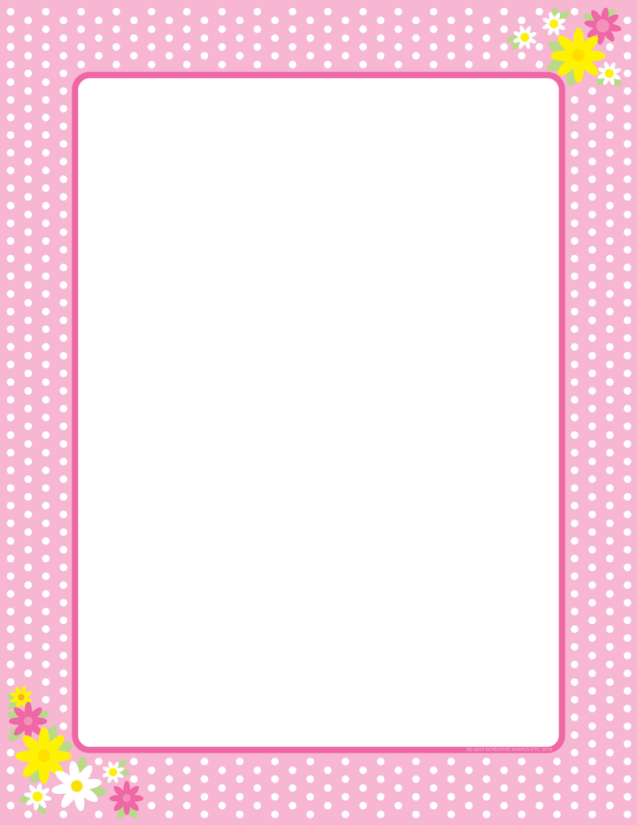 Designer Paper Pink Polka Dots