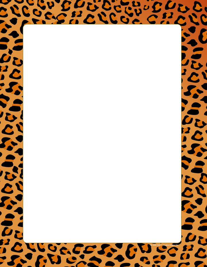 Designer Paper Leopard