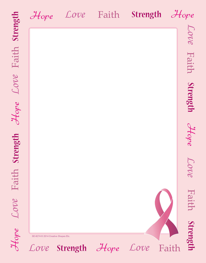 Designer Paper Awareness Ribbon