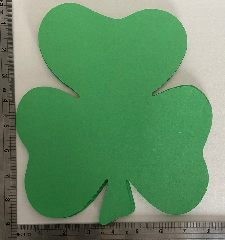 Shamrock Single Color Super Cut-Outs - 6