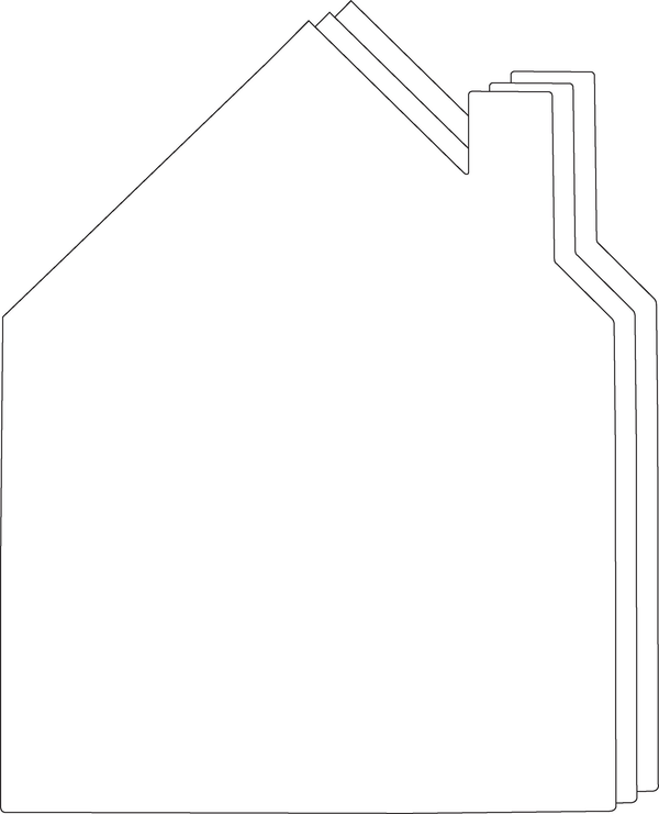 House Single Color Super Cut-Outs