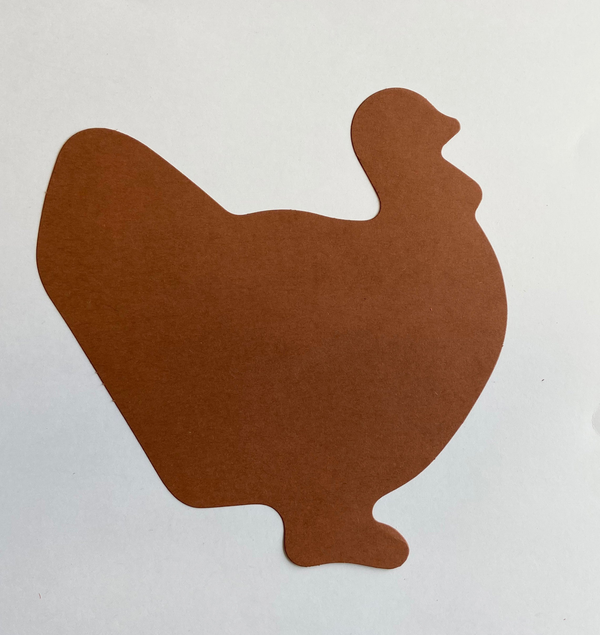 Turkey Single Color Super Cut-Outs