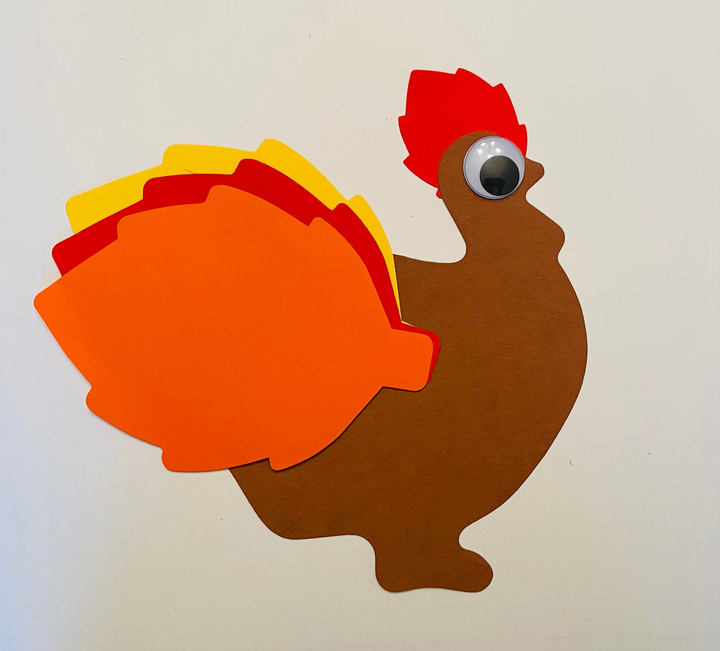 Turkey Single Color Super Cut-Outs - 3