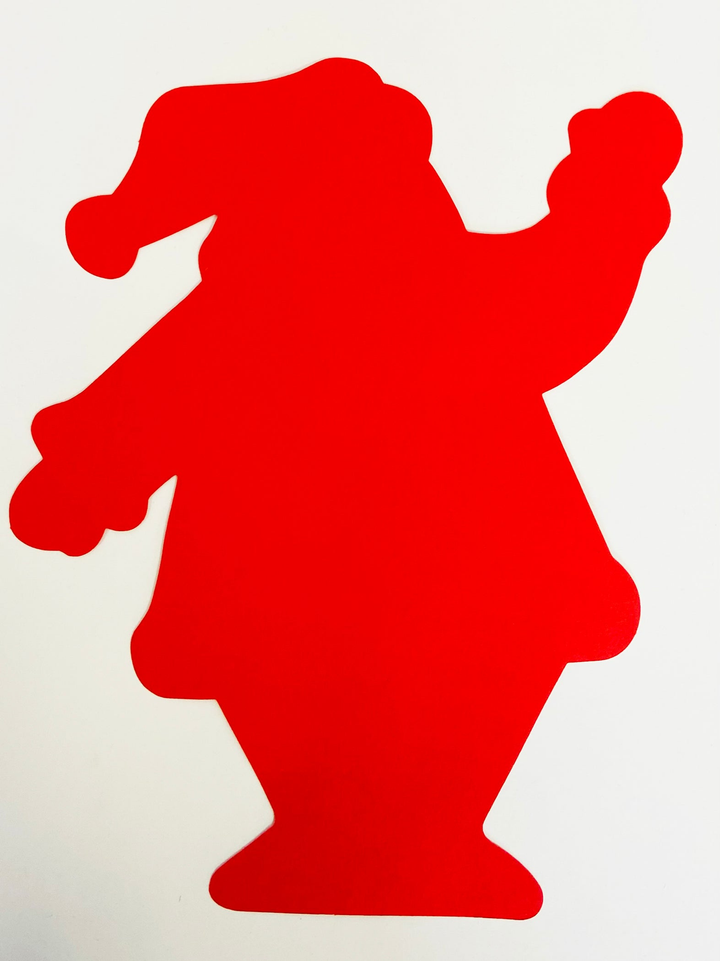 Santa Single Color Super Cut-Outs