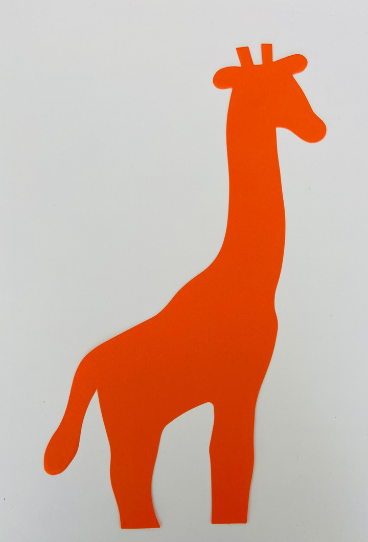 Giraffe Assorted Color Super Cut-Outs - 2