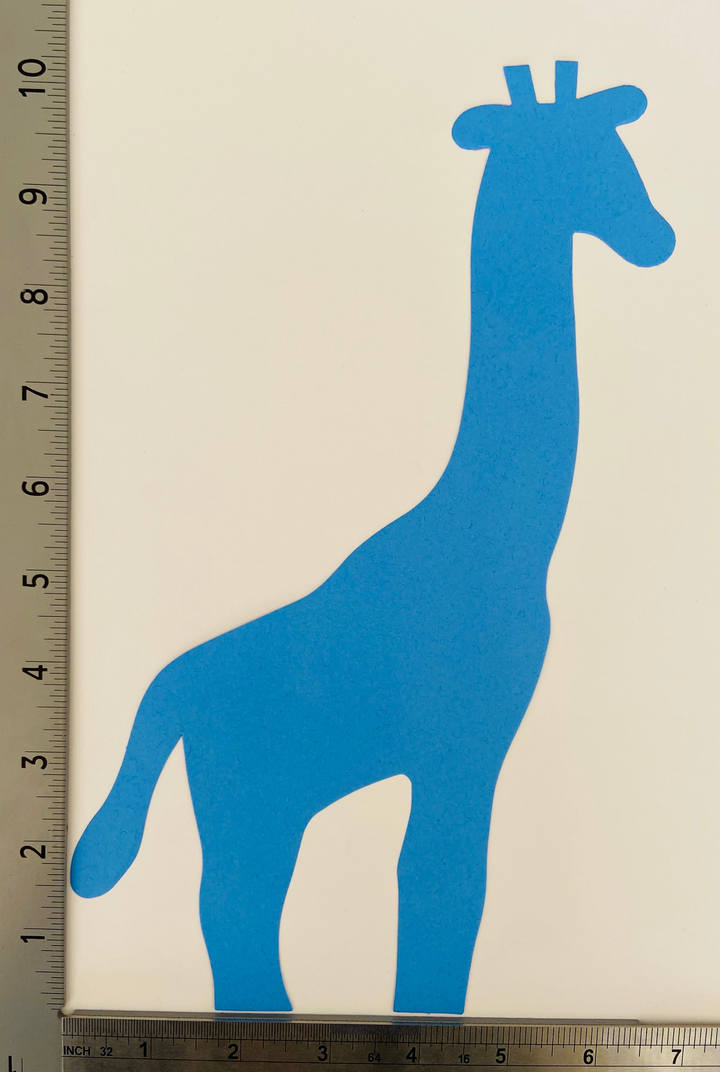 Giraffe Assorted Color Super Cut-Outs - 3