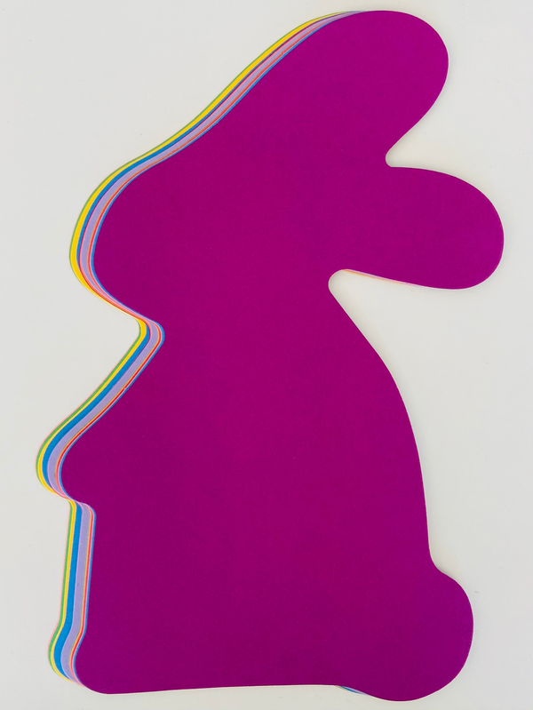 Rabbit Assorted Color Super Cut-Outs