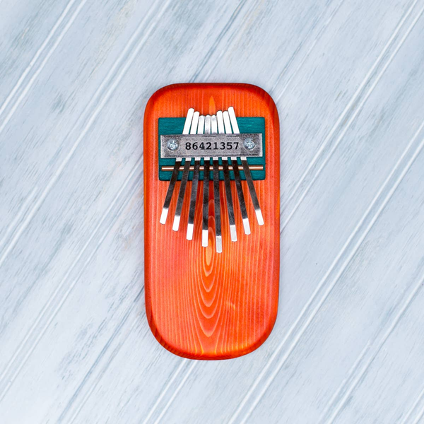 Color Pine Thumb Piano Orange Low Diatonic