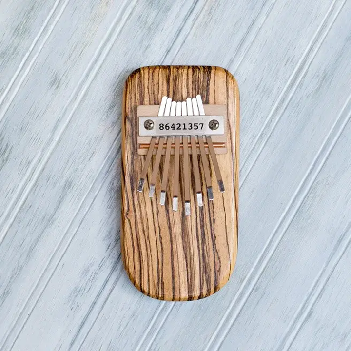 Zebrawood Thumb Piano Acoustic Pentatonic