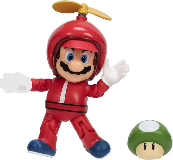 SUPER MARIO 4-Inch Action Figures Collection Propeller Mario