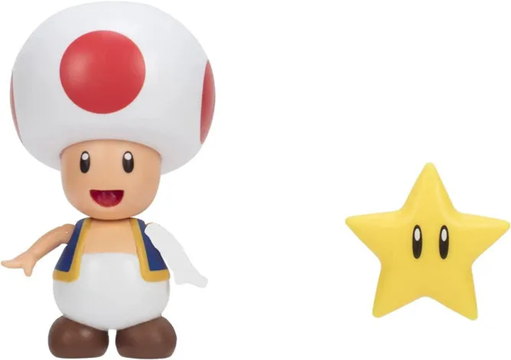 SUPER MARIO 4-Inch Action Figures Collection Toad