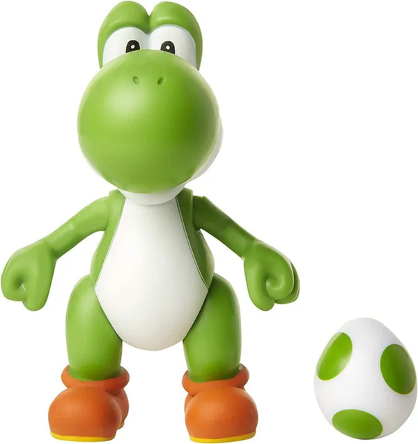 SUPER MARIO 4-Inch Action Figures Collection Yoshi w egg