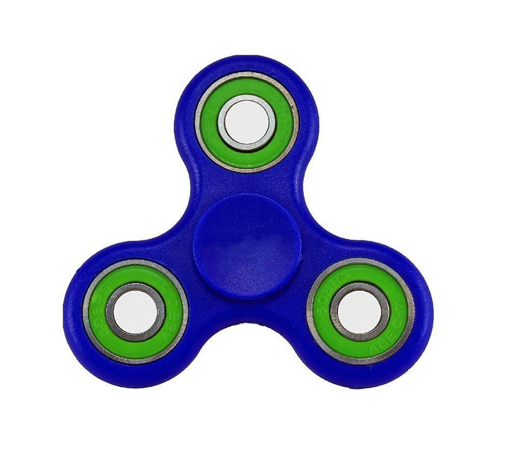 High Performance Spin-R Fidget Play Stress-Relief Spinner Blue/Green