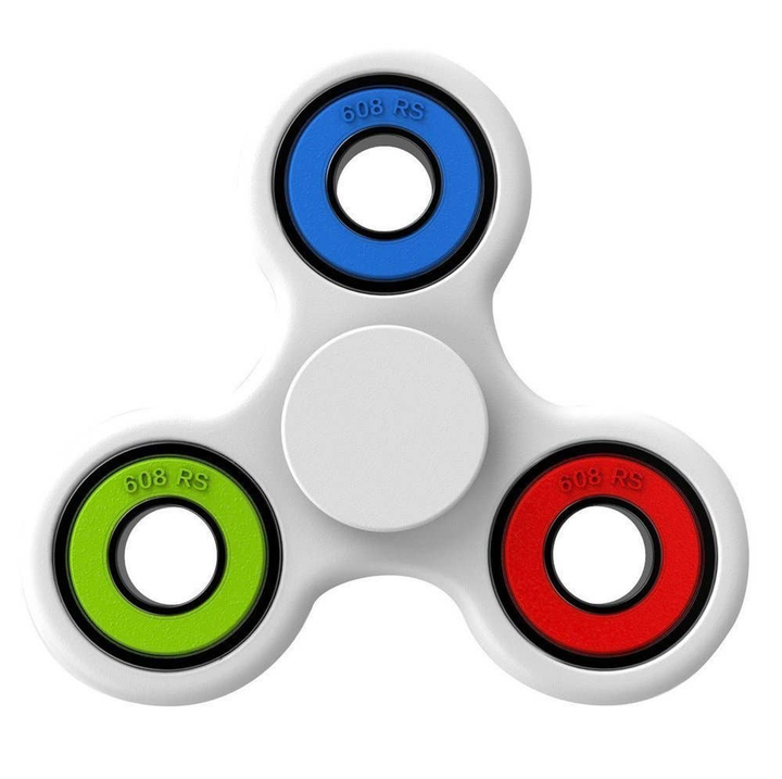 High Performance Spin-R Fidget Play Stress-Relief Spinner White - 2