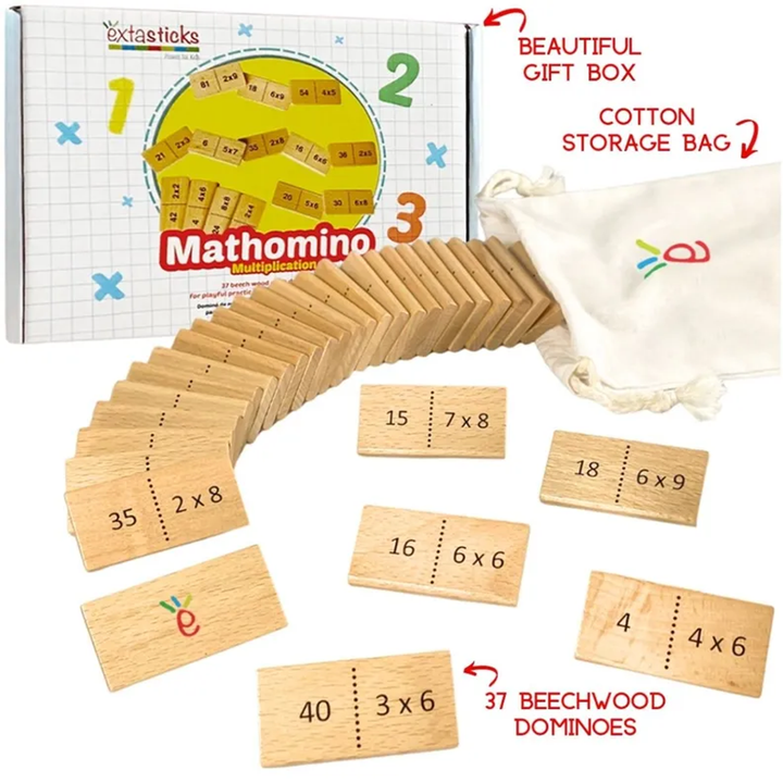 MATHOMINO MULTIPLICATION - 8