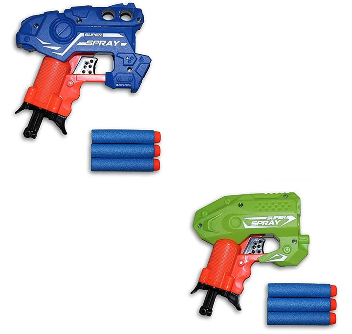 Foam Blaster Gun with Bullets - 2