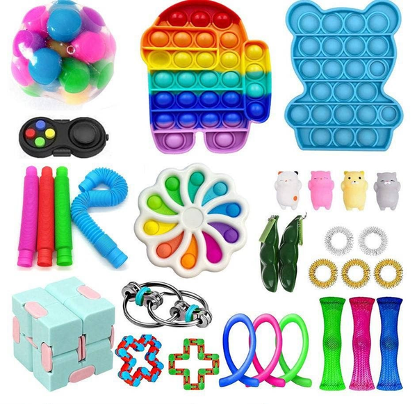 31 Piece Fidget Sensory Toy Set