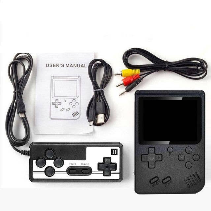 Retro Handheld Games Console with 400 Classic Games Black - 2