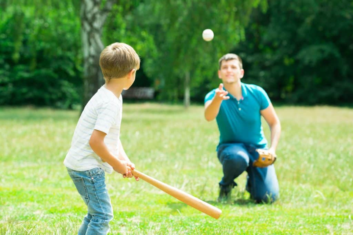 Foam Bat-n-Ball Baseball Game Set - 2