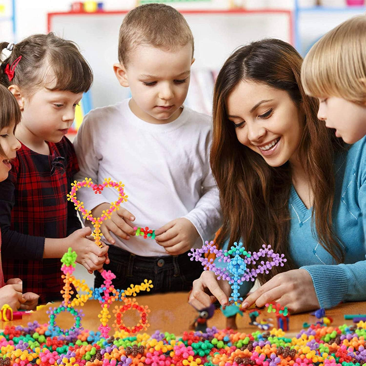 200-Piece 3D Interlocking Building Blocks STEM Toy - 4