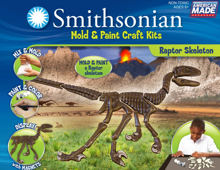 Smithsonian Mold & Paint Velociraptor