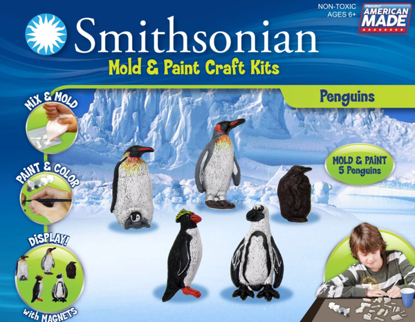 Smithsonian Mold & Paint Penguin