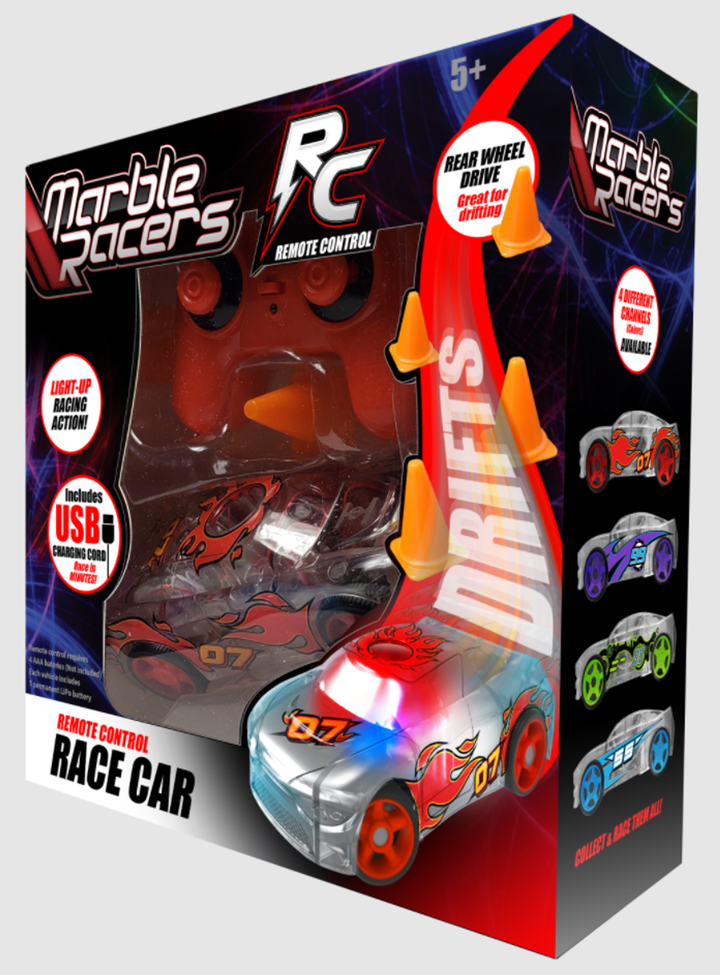 Remote Control Marble Racer Red