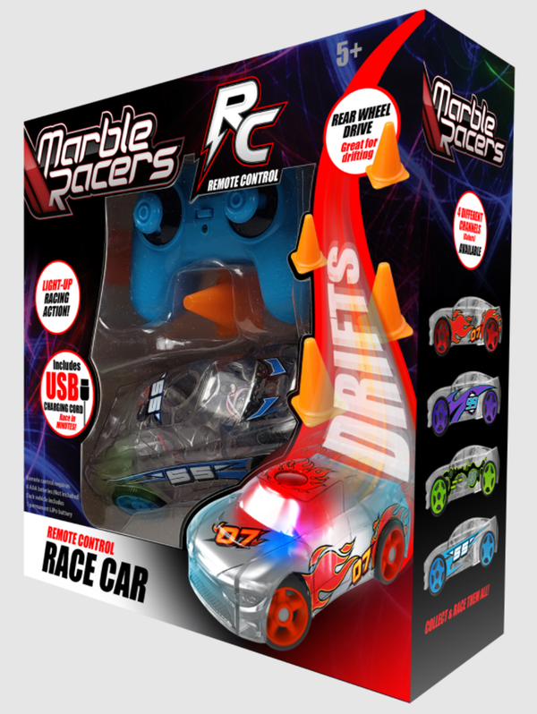 Remote Control Marble Racer Blue