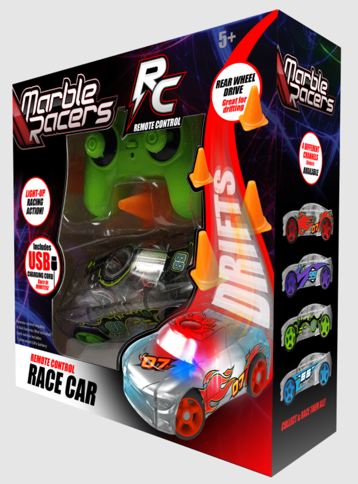 Remote Control Marble Racer Green