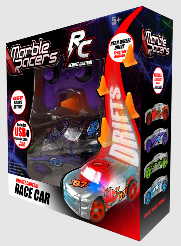 Remote Control Marble Racer Purple