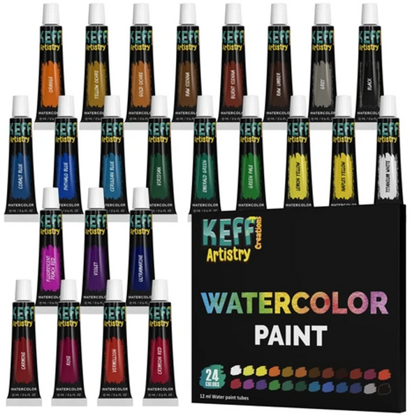 24 Watercolor Paint Set