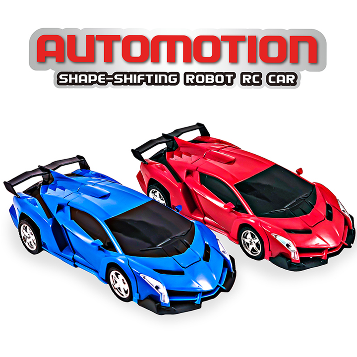 Automotion - Shape-Shifting Robot R/C Car Red