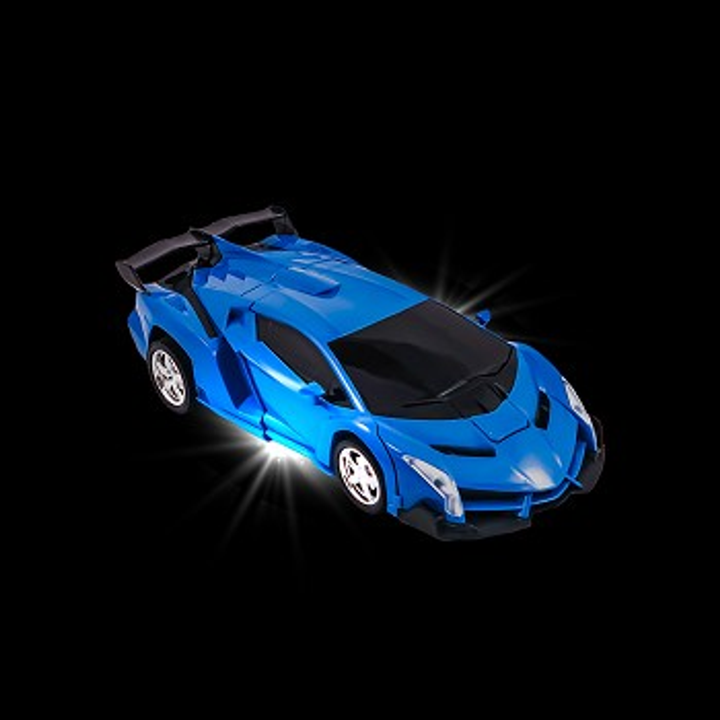 Automotion - Shape-Shifting Robot R/C Car Blue - 2