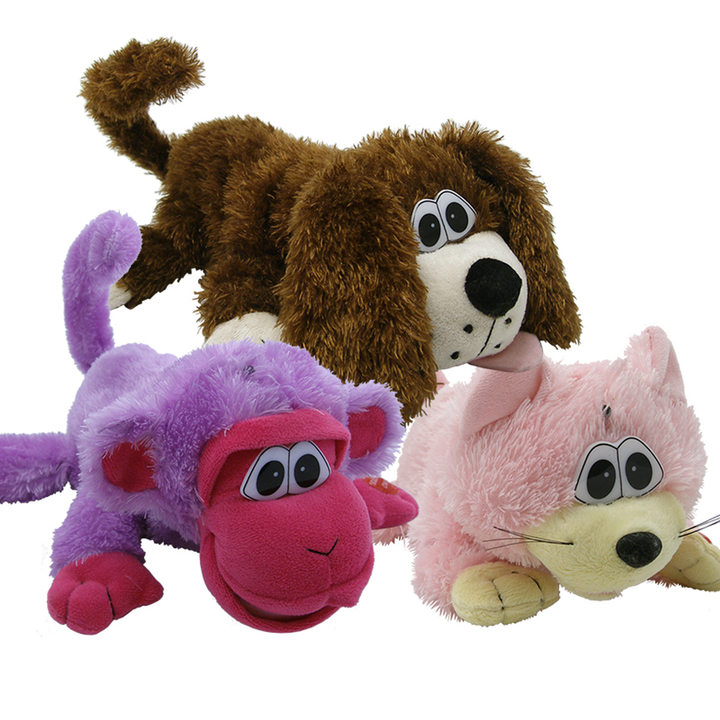 Crazy Critters Laughing Rolling Pets Freddie The Purple Monkey