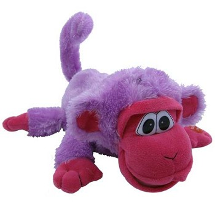 Crazy Critters Laughing Rolling Pets Freddie The Purple Monkey - 2