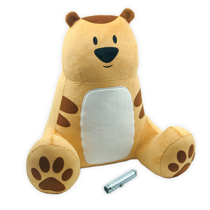 Animates Glow Plush | Doodle Glow-In-The-Dark Plush Bear