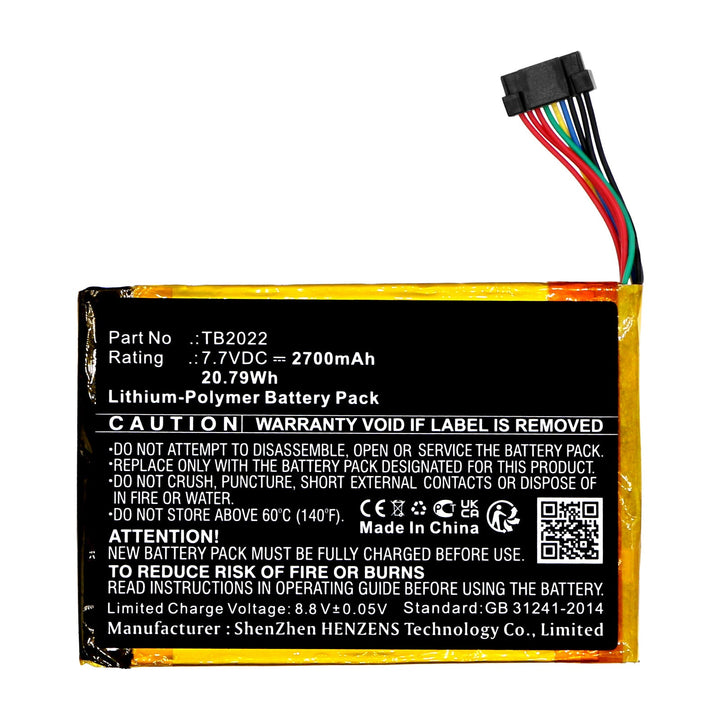 Autel TB2022 MaxiBAS BT608 Battery 2700mAh Li-Polymer-3