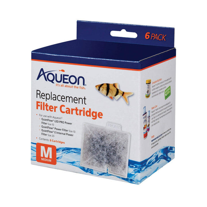 Aqueon Replacement Filter Cartridges 6 pack Medium