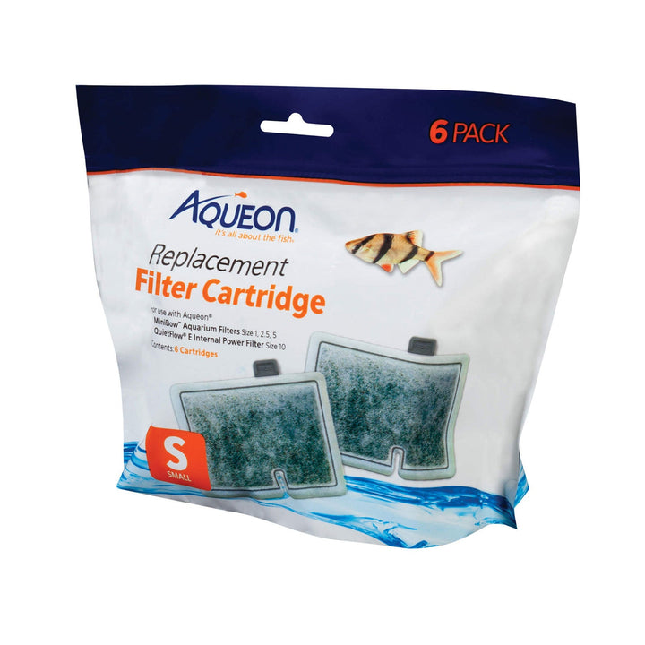 Aqueon Replacement Filter Cartridges 6 pack Small