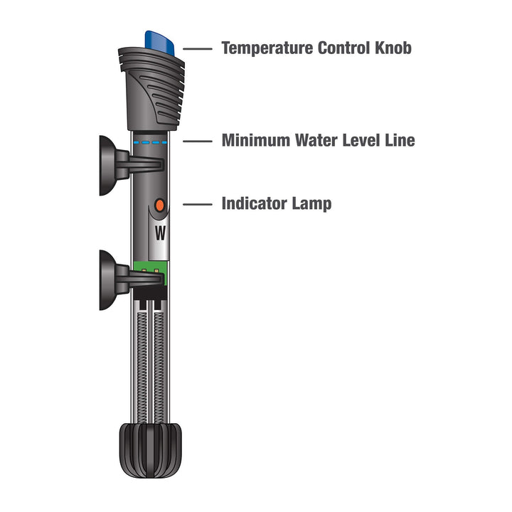 Aqueon Submersible Glass Heater 300 watts - 3