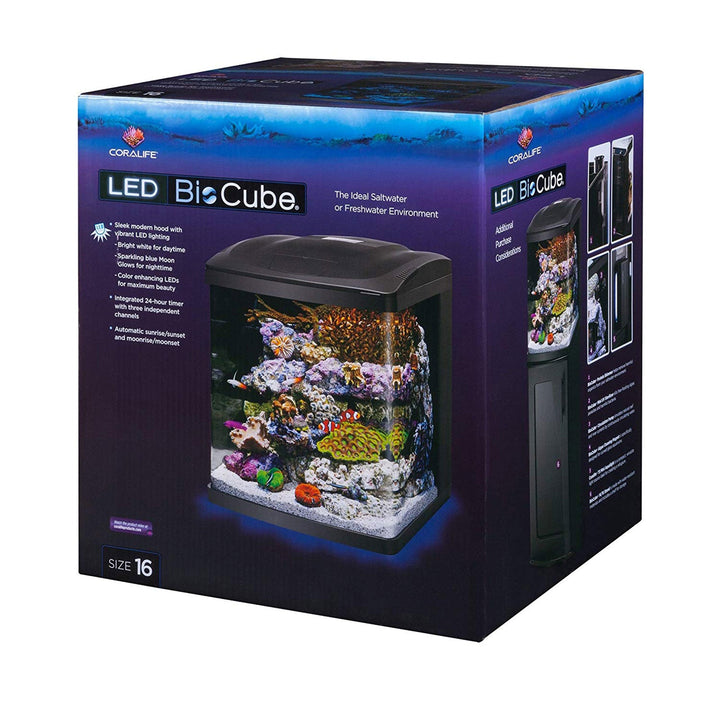 Coralife LED BioCube 16 Aquarium Kit - 3