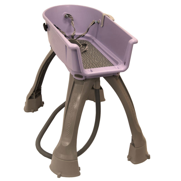 Booster Bath Elevated Dog Bath and Grooming Center Medium Lilac